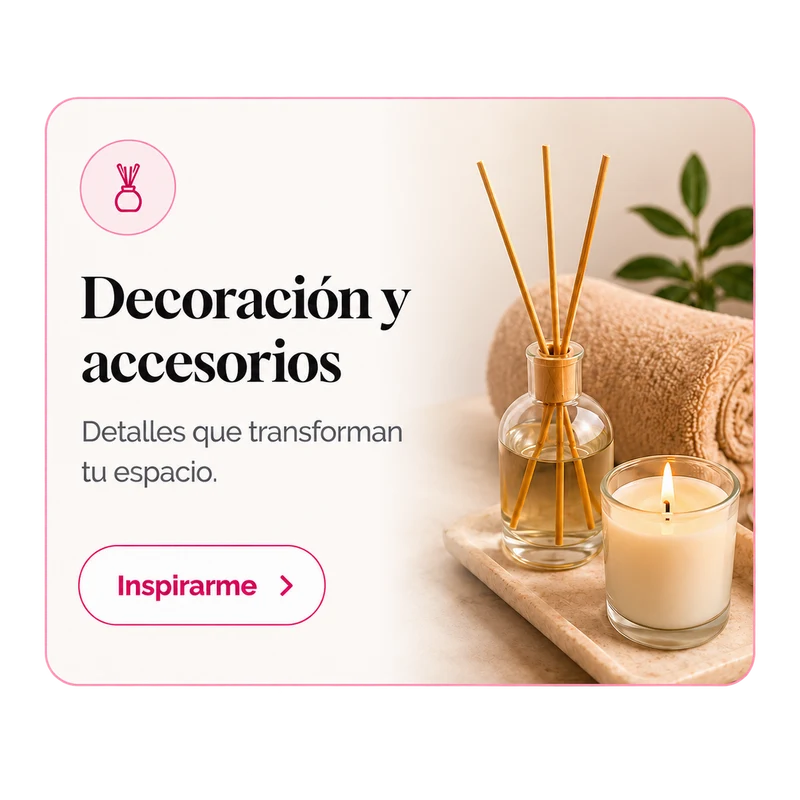 Accesorios y decoración: creá ambientes que relajan y enamoran